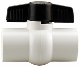 [7647020] 0929S-10 - '1" Slip PVC Ball Valve Epdm Seat - Epdm Stem O-Ring'