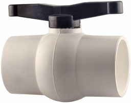 [7647055] 0929S-40 - '4" Slip PVC Ball Valve Epdm Seat - Epdm Stem O-Ring'
