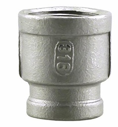 [7111040] SS316RC-0702-3 - '3/4" x 1/4" 316SS Rcplg Iso4144'