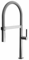 [3740240] Exki Kitchen Faucet with Spring Pulldown Spray