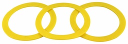 [2661045] Replacement Flush Valve Seals (3 Pack)-Fits Kohler AquaPiston and American Standard Champion 3