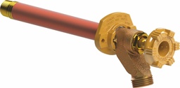 [7093410] Model 14 Wall Faucet CP Inlet 6 Inch, Metal Handle