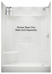 [6450615] KDS 3060 AFR Center Drain Pinned Shower Base