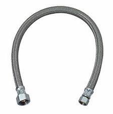 [1690030] 20" Flexible Faucet Connector 3/8" Comp x 1/2" FIP