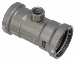 [6531545] 4" x 4" x 3/4" PxPxFPT MegaPress Tee