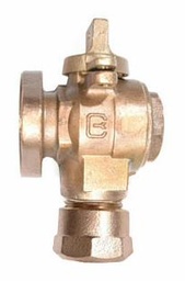 [2310715] N/L F/PORT AGLE MTR/V with LOCK - 2" CB x 2" MTR FLG