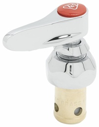 [3200724] Eterna Cartridge w/ Spring Check, Right Hand (Hot), Lever Handle, Screw & Red Index Button "New-Style"