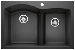 [1212280] Diamond 1.75 Bowl Drop-In Silgranit Sink