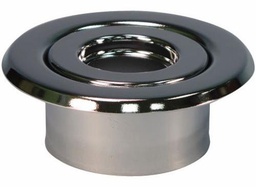 [6676512] 1/2" NPT x 3/4" Adjustable Recessed Eschutcheon Plate White FireLock V27 (ea)
