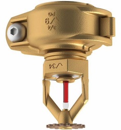 [6677320] 3/4" Quick Response 286F K8 Recessed Pendent Sprinkler Head White FireLock V3406
