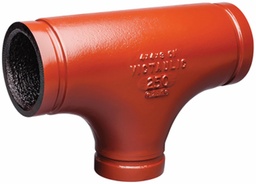 [6660130] 3" x 3" x 1-1/4" Grooved Reducing Tee No. 25