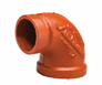 [6674608] 1" x 3/4" Groove x FPT 90 Elbow FireLock 145