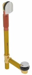 [7547520] Clicker Brass Extended Offset Waste & Overflow