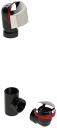 [7545814] Clicker ABS Offset Waste & Overflow Kit