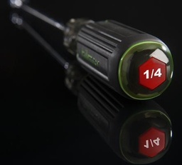 [4552520] NUT DRIVER 6" 1/4+5/16" SET LHSM2PC