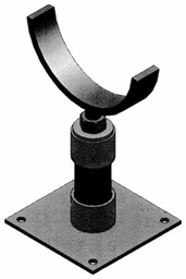 [7674912] GALVANIZED 8" PIPE STAND CRADLE PSC-8