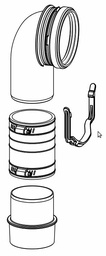 [1066400] Outlet Assembly (2 inch x 4 inch) for In-Wall Tank System