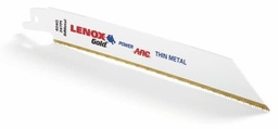 [4491076] 6"x3/4" 24TPI Gold Power Arc Thin Metal Cutting Recip (Each)