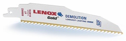 [4491135] 6"x1" 6TPI Gold Power Arc Demolition Nail Embedded Recip (Each)