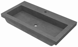 [2100255] Trough 3619 Concrete Trough Bathroom Sink