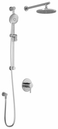[3751680] Preciso TCD1 Thermostatic Coaxial Shower System with Wall Arm