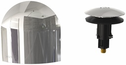 [7546611] Clicker Waste & Overflow Trim Kit with Bell Slide-On