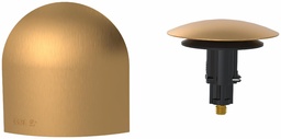 [7546792] Clicker Waste & Overflow Trim Kit with Brass Bell SlideOn