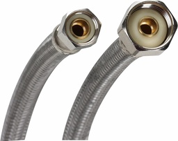 [3508004] 16" Flexible Faucet Connector 3/8" Comp x 1/2" FIP