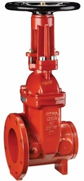 [6671735] 6 RSWG VLV 771F OS&Y RED W/HW~ 250 PSI/17.25 BAR GRVxANSI   ~