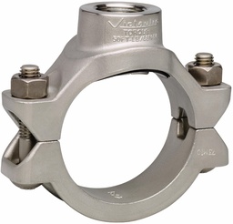 [6661283] 3" x 3/4" FPT Mechanical Tee EDPM 316SS Style 422