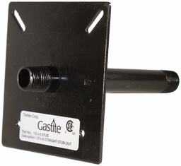 [7041190] 1/2"M x 12"L Straight Stub