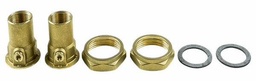 [1499973] 1/2" NPT Bronze Union Isolation Valve Set for SU