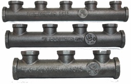 [7041235] Cast 3 port w/PT Port  1/2"F x 3 @ 1/2"F x 1/2"F