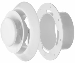 [5599836] 4" Prem Round Air Diffuser WHT