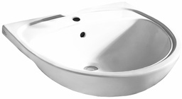 [1306920] Mezzo 1-Hole Semi-Countertop Bathroom Sink