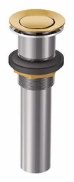 [5924533] Push Button Bathroom Sink Drain Assembly (with Overflow)