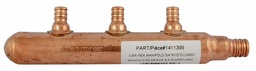 [7898520] 8 BR PEX MANIFOLD 3/4" X 1/2" CLOSED "