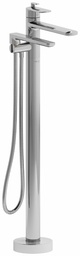 [2618411] Ever 2-Way Thermostatic Floor Mount Tub Filler Trim with Hand Shower