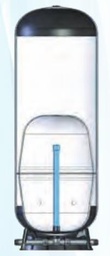 [6687540] 120 GALLON VERT COMPOSITE BAFFLE TANK