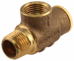 [1533510] RVNB05-100NL - 'No Lead 1/2" Brass Relief Vlve Non-Adjustable - Set @ 100 Ps'