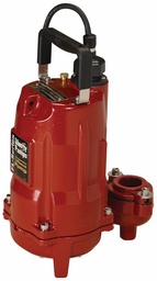 [1584445] 6/10 HP 1-Phase 208-230V Mid Range Effluent Pump Manual with 25' Cord
