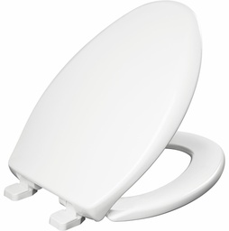 [2000109] Kennan Elongated Plastic Toilet Seat Slow-Close with Extra Stability