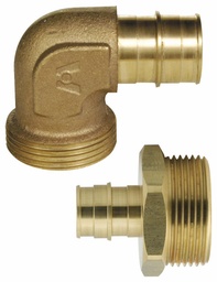 [1802105] ProPEX Manifold Straight Adapter, R32 x 1" ProPEX