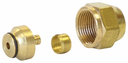 [1806070] 5/16" QS-style Compression Fitting Assembly, R20 thread