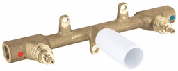 [3094060] Rough-In for 2-Handle Wall Mount Bathroom Faucet