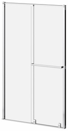 [3748115] BALANCIA (Box 2 of 2) 48"x79" Sliding Shower Door Mobile Panel for Alcove Installation (Reversible)
