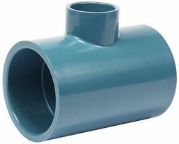 [3265178] 4"x4"x2" CPVC RED. TEE SxSxS AQUARISE