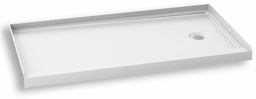 [3748530] Koncept 60" x 32" Alcove Acrylic Shower Base with RH Drain