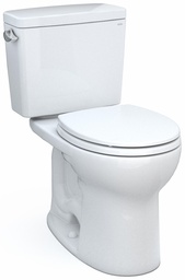 [7001135] Drake Round 1.6 GPF 2-Piece Toilet (Less Seat)