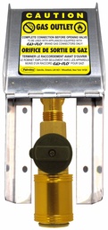 [4070626] Gas Outlet 1/2BVQD with SS Cover (less regulator)